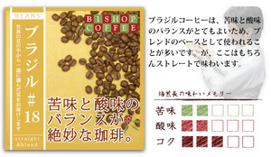 ◆３割引＆本州送料無料◆ブラジル#18◆たっぷり２ｋｇ◆即買（粉ＯＲ豆のご指定をお願いいたします。）