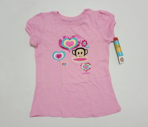 USA購入★★ ポールフランク Tシャツ ピンク サイズ5T 110 未使用品 ★★ PAUL FRANK Toddler Tshirts