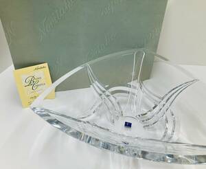 【F452】中古品 Noritake クリスタル ガラス 24% CRYSTAL CZECH コンポート ノリタケボーンチャイナ 未使用品