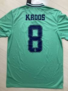 【新品タグ付き】Real Madrid レアルマドリード 2019-20 3rdサードユニフォーム 8番 Kroos クロース ドイツ代表