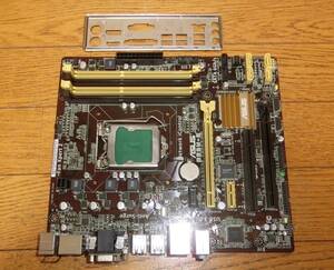 動作保証 ASUS B85M-E Rev1.02 LGA1150 HDMI DP DVI CRT