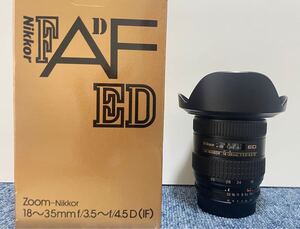 ニコン Nikon AI AF Zoom-Nikkor 18-35mm f/3.5-4.5D IF-ED美品！