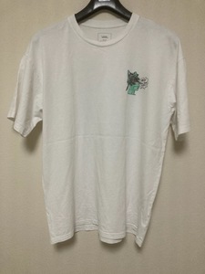 VANS（ヴァンズ） Tシャツ WHT/MINT Mサイズ（USED）