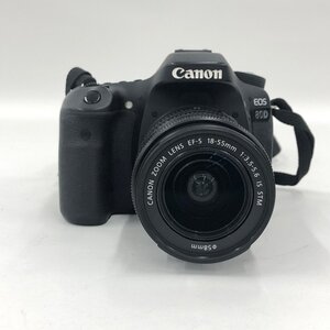 Canon　キャノン　デジタルカメラ　EOS　80D　EF-S　18-55mm　1：3.5-5.6　IS　STM　付属品付き【DAAL6013】