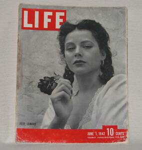 【希少】ＬＩＦＥ　アメリカ雑誌　１９４2　ＪＵＮＥ　１