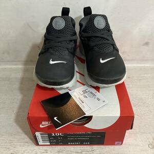 NIKE PRESTO TD 844767-015 ANTHRACITE／BLACK-BLACK-COOL GREY 10C 16cm USED ナイキ プレスト アンスラサイト ベビーシューズ