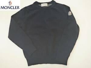 新品 MONCLER モンクレール★紺　ネイビー　長袖　セーター 6 116 120　