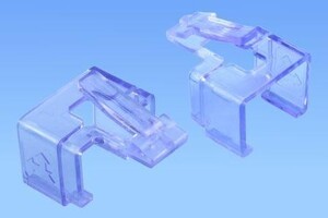 爪折れLANプラグ RJ45 の修復　プラグSOS 　100個　紫