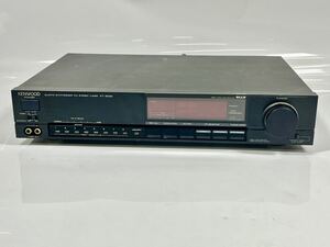 【1円スタート】【通電可】 【中古品】KENWOOD ケンウッド QUARTZ SYNTHESIZER FMステレオチューナー KT-3030 オーディオ機器 