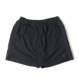 山と道 ヤマトミチ パンツ サイズ:L 5ポケット ナイロン ショーツ 5-Pockets Shorts ブラック 黒 ボトムス ズボン ショートパンツ