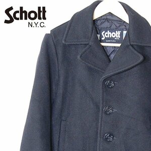 ショット Schott■ピーコート/アメリカ製■16 ■ブラック ※NK3d28329