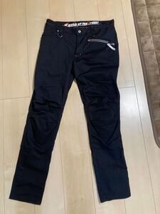 HYD546DN HYOD D3O TAPERED RIDE PANTS ブラック デニム パンツ TAPERED ライディングパンツ ストレッチ