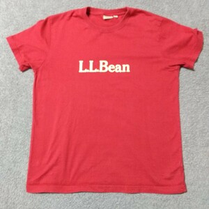 L.L.Bean Tシャツ 半袖 M 赤