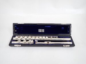 THE HAYNES FLUTE WM.S.HAYNES CO BOSTON MASS フルート AKIYAMA YOSHITERU ヘインズ ハードケース付 ∴ 70A2D-1