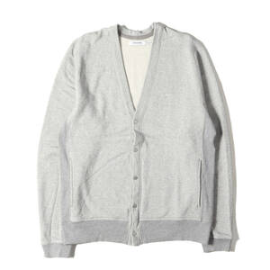 NONNATIVE ノンネイティブ 22SA スナップボタン スウェット カーディガン DWELLER CARDIGAN COTTON SWEAT OVERDYED VW ヘザーグレー 2