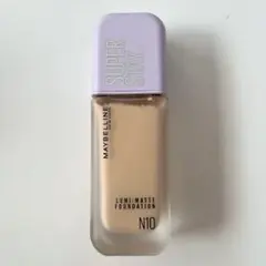 MAYBELLINE スーパーステイ ルミマット リキッドファンデ N10