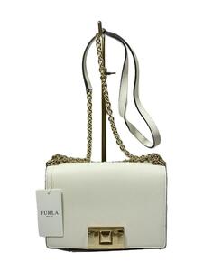 FURLA◆ショルダーバッグ/レザー/WHT/BVA6NMB Q26000