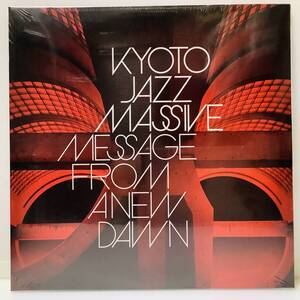 【送料０円】２LP新品2022年KYOTO JAZZ MASSIVE/Message From A New Dawn/Roy Ayers/Vanessa Freeman/ROOT SOUL沖野修也SOIL&PIMP SESSIONS