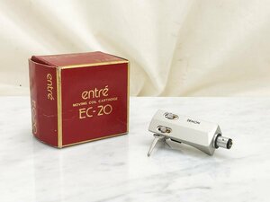 Y2163　ジャンク品　オーディオ機器　カートリッジ　Entre　アントレ　EC-20　　【元箱付き】