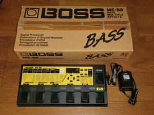 BOSS ME-8B★ボス ベースマルチエフェクター★ほぼ未使用の美品！