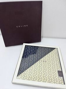 D(1120k3) ◆未使用◆ CELINE セリーヌ ハンカチ 2枚 セット ブランド ギフト メンズ レディース ファッション 小物