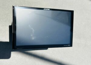 アルパイン 8インチナビ BIGX EX008V-SE CD/DVD/SD/USB/Bluetooth/HDMI C26 セレナ パネル付 動作確認済OK 配線無し 画像でご確認ください