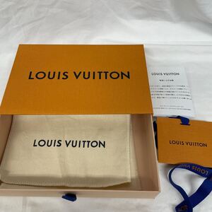 美品　LOUIS VUITTON ルイヴィトン BOX 空き箱 空箱　リボン 保存袋　ミディアム財布用