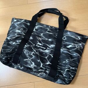 Supreme17SS Ripple Packable Tote シュプリーム トートバッグ ナイロン ブラック