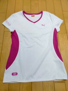 【美品】PUMA プーマレディースランニングTシャツ Sサイズ