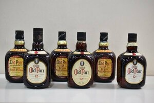 【古酒】Grand Old Parr オールドパー スコッチウイスキー 750ml×6本【未開栓】