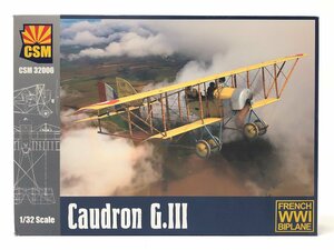 △未組立 1:32 CSM 32006 Caudron G. III コードロン G.III 偵察機 コッパーステートモデル 同梱不可 1円スタート