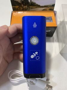 自転車ヘッドライト USB充電式 1800mAh LEDヘッドライト 高輝度４モード対応 懐中電灯アウトドア アルミ合金製 、サイクリング 用防水 防災