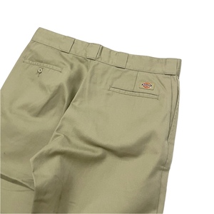 USA古着 Dickies 874 ワーク パンツ W36 L32 ベージュ / カーキ チノ ディッキーズ US規格 ストレート ワイド