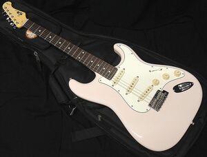 FGN FUJIGEN NST200RAL SP セイモアダンカンPU トップコートラッカー フジゲン ストラトキャスタータイプ シェルピンク エレキギター