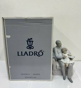 【GY-6948AR】1円~「中古品」LIADRO リヤドロ 010.06979 おじいちゃまのお話 陶器 置物 コレクション 工芸品 西洋陶磁 陶芸 