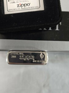 ZIPPO スターリングシルバーアーマー　2004 製造初年度 凹み無し　極美品　