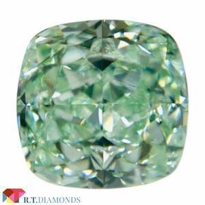 FANCY INTENSE GREEN 1.05ct CU/RT2915/GIA