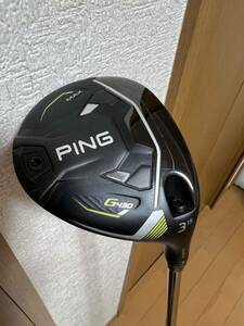 ピン　G430 max フェアウェイウッド　3w 15度　PING TOUR 2.0 CHROME 65S