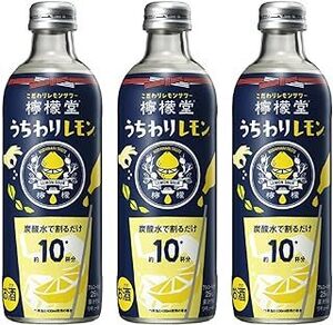 コカ・コーラボトラーズジャパン 檸檬堂 うちわりレモン 300ml 計10本　