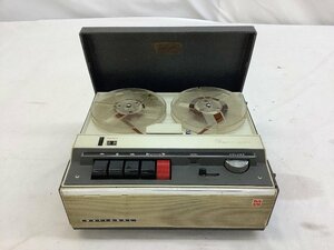 ナショナル テープレコーダー/オープンリールデッキ RQ-503 通電 再生 音出し確認/現状 ジャンク品　ACB