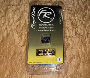 訳有 新品Floyd Rose FRS2NR3GP Special Locking Nut R3 Goldフロイド ローズ スペシャル ロッキング ロック ナット ゴールド パッケージ入