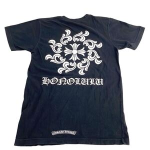 (1円スタート) レア！Chrome Hearts ホノルル限定 Tシャツ CHROME HEARTS クロムハーツ Honolulu tシャツ 半袖 