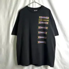 90s USA製 JOHN DENVER プリント ロック Tシャツ XXL