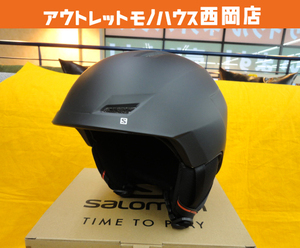 美品 サロモン スノーボード用ヘルメット 男性用 Sサイズ 53～56㎝ PIONEER LT ASIAN FIT ブラック アジアンフィット 札幌市 西岡店 