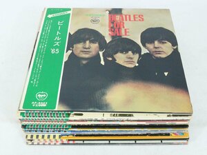 【ト足】 状態良好 帯付き ビートルズ BEATLES レコード 17枚 まとめ 