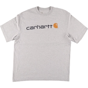 古着 カーハート Carhartt 半袖 ロゴTシャツ メンズL相当 /eaa432173