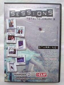 ★スキー DVD SESSIONS TOTAL TELEMARK Ⅴ ステッカー付 Ski