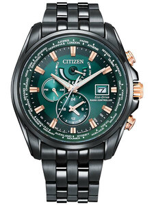 シチズン CITIZEN エコドライブ ソーラー 電波腕時計 サファイアガラス AT9128-87X