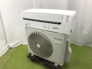 美品♪Hisense ハイセンス エアコン おもに10畳用 8畳～12畳 2.8kW パワフル冷暖 内部クリーン 解凍洗浄 HA-S28E-W 2022年製 d11150N