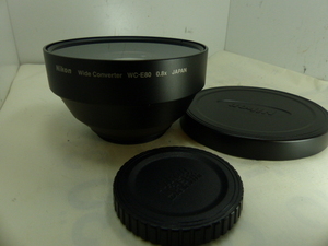 希少 WIDE CONVERTER WC-E80 0.8× 美品